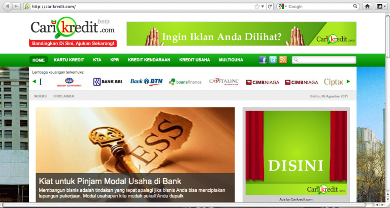 CariKredit.com Portal Finansial Anda