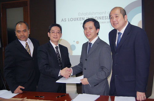 AS Louken  Bantu  Bisnis Waralaba Indonesia
