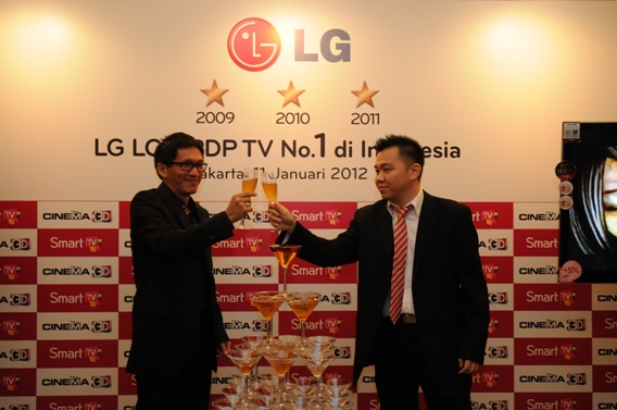 2012, LG Patok Pertumbuhan 50% Pada TV Panel Layar Datar
