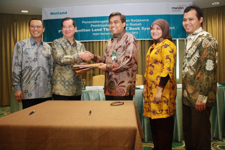 Metland Gandeng Bank Syariah Mandiri