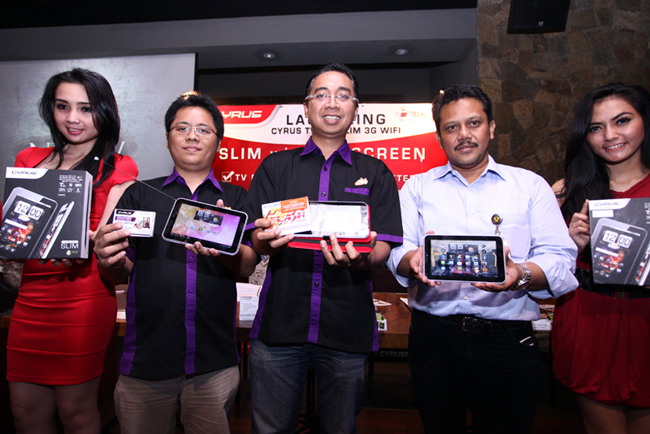 Bundling Cyrus TVPad dan Telkomsel Flash, Tawarkan Gratis Internet 7 Bulan