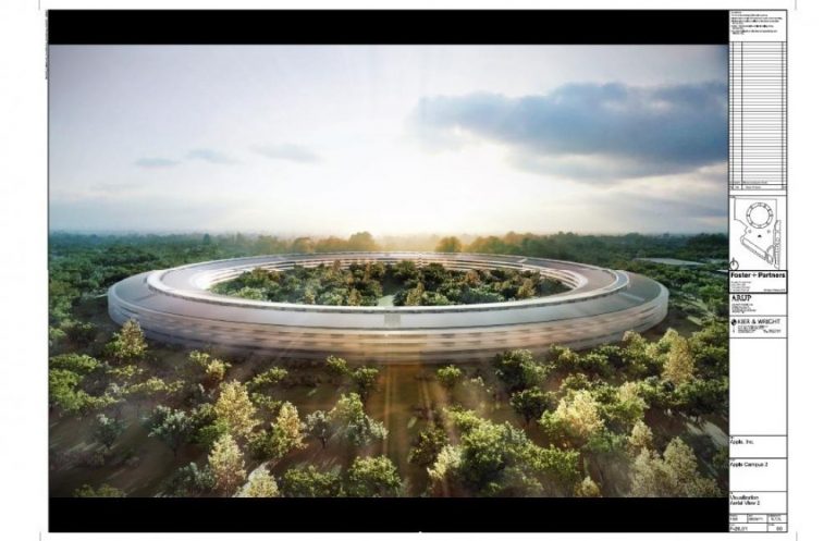 Spaceship Campus Apple