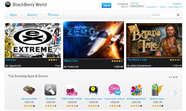 RIM Rombak BlackBerry World