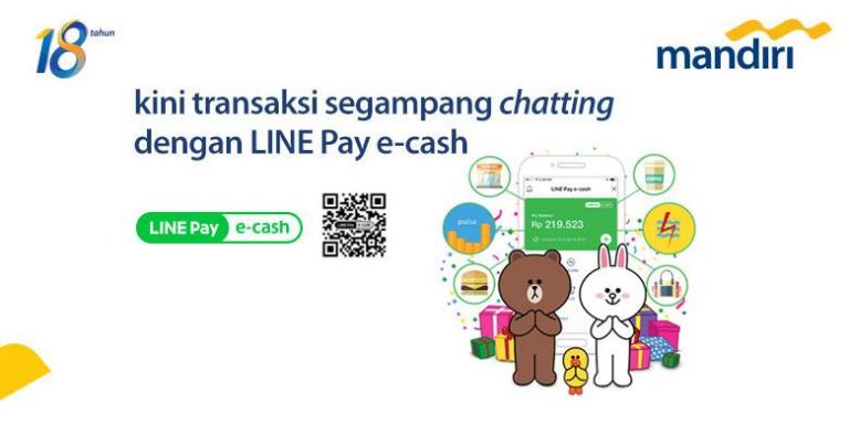LINE Hadirkan Fitur Pembayaran, LINE Pay E-cash