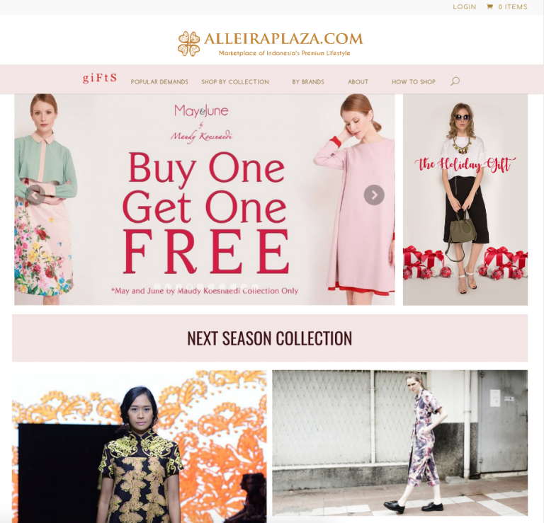 Alleiraplaza, E-commerce Lifestyle Dari Alleira