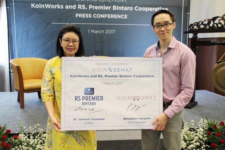 Signing Ceremony KoinSehat