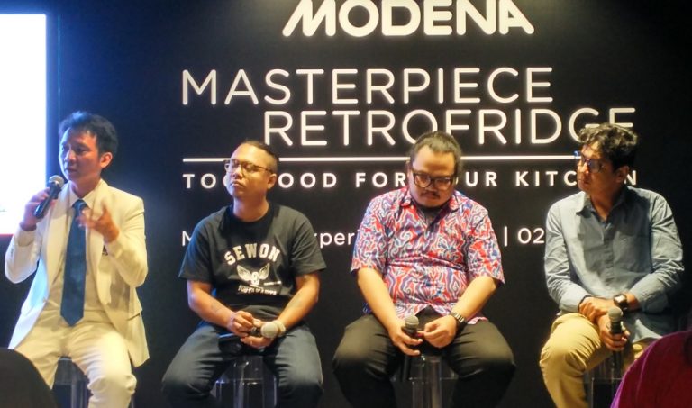 Modena, Ubah Lemari Pendingin Jadi Karya Seni