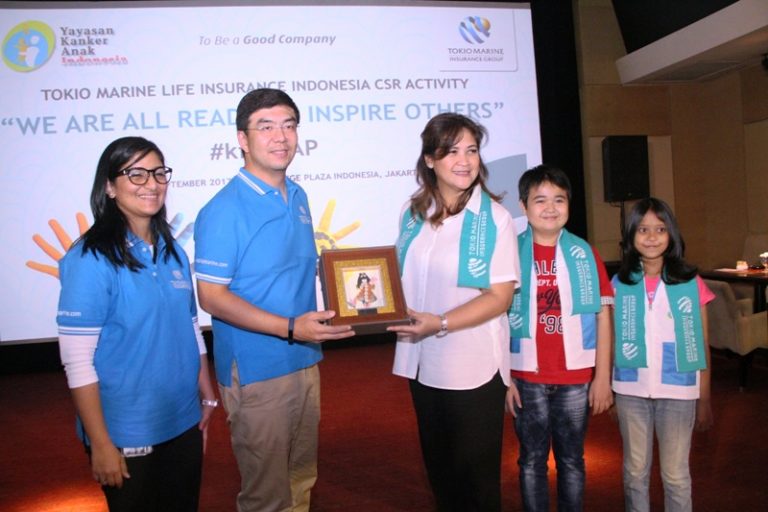 Tokio Marine Life Insurance Tebar Kebahagiaan Bagi Anak Penderita Kanker