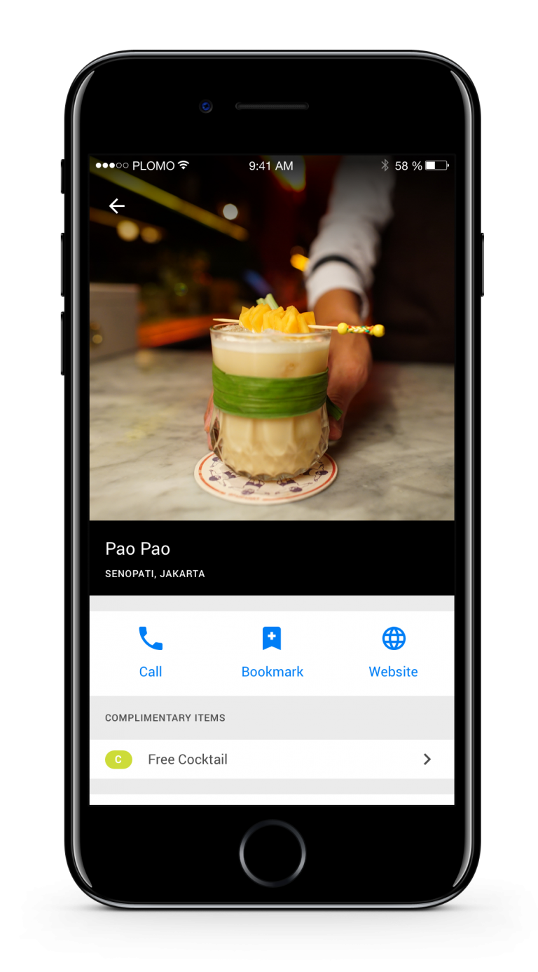 Plomo, Aplikasi Khusus Bar dan Restoran