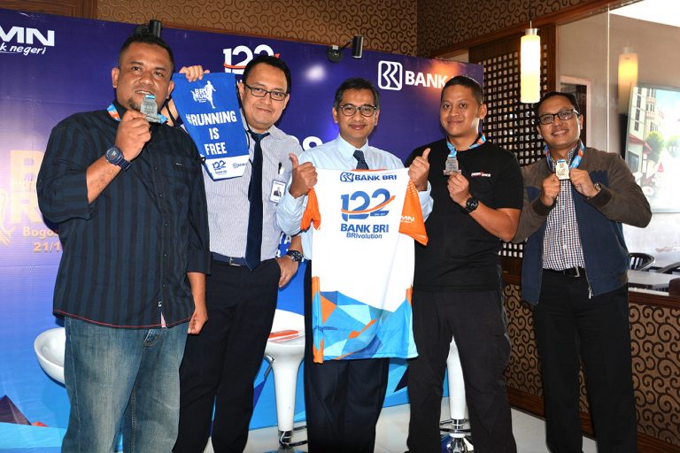 Manyambut HUT ke-122, BRI Gelar BRIRUN 2017 Bogor Series