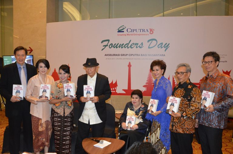 Ciputra Luncurkan Biografi The Passion of My Life