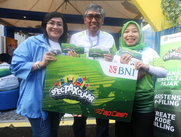 Gelar Spectaxcular 2018, BNI dan Ditjen Pajak Kampanyekan e-Filing