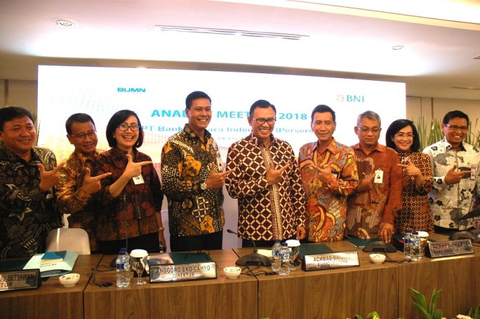 Laba Bersih Kuartal Pertama 2018 BNI