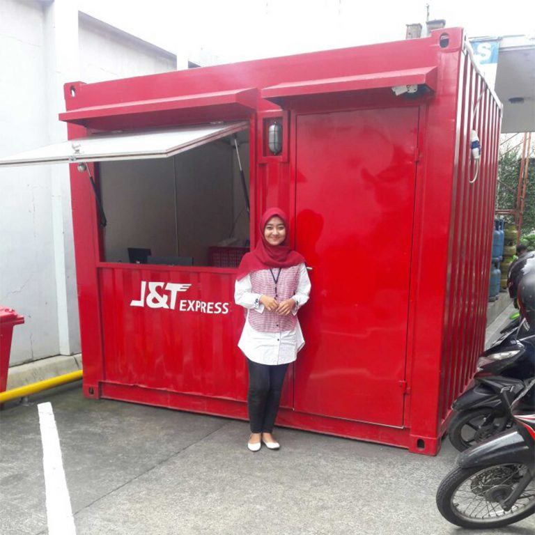 J&T Express Bangun Drop Point SPBU di Area Jakarta