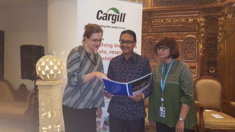 Program Nasional Makanan Sekolah Cargil dan WFP Dinilai Berhasil