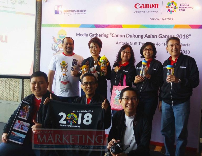 Datascrip dan Canon Berikan Dukungan Penuh Untuk Penyelenggaraan Asian Games 2018