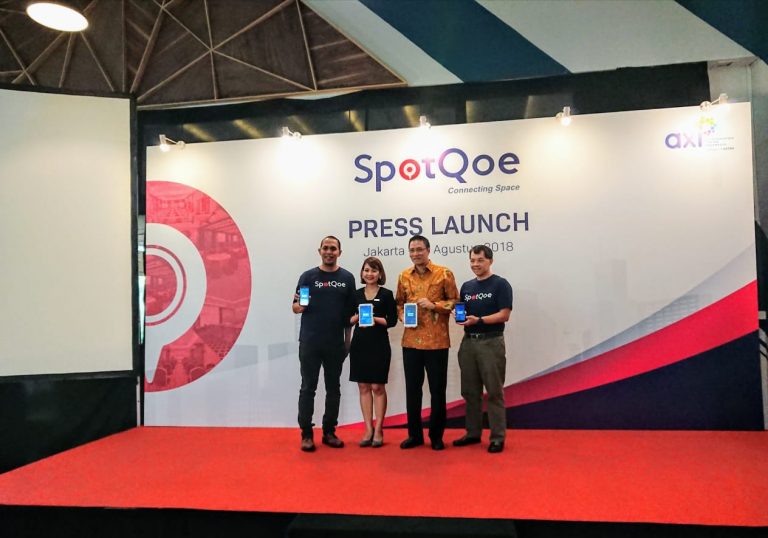 Garap Bisnis Pemesanan Ruang, AXI Luncurkan SpotQue