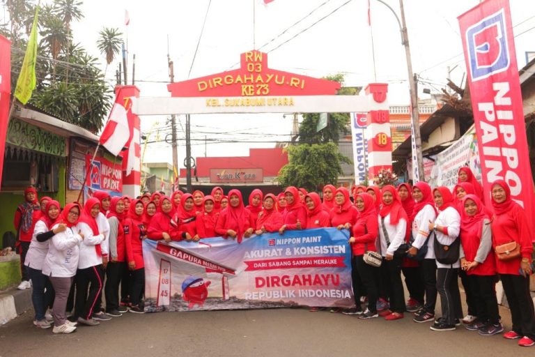 Gapura Merah Putih Upaya Nippon Paint Bangkitkan Semangat Gotong Royong