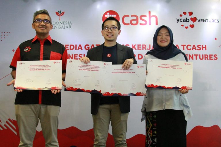 Gandeng  YCAB Ventures dan Indonesia Mengajar, Pengguna Aktif TCASH Berpotensi Melonjak