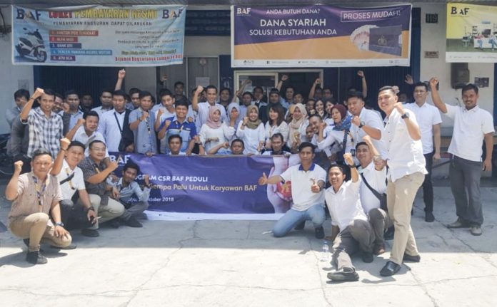 Program CSR BAF Peduli Gempa Palu