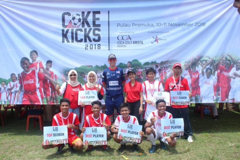 Coke Kicks Gali Bakat Pemain dan Pelatih Muda