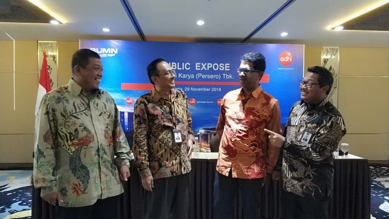 Adhi Karya Umumkan Pencapaian 2018