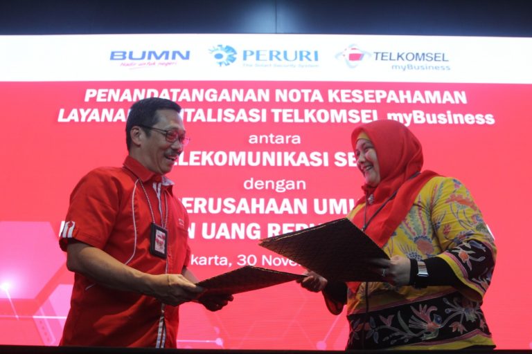 Gandeng Telkomsel, Peruri Perkuat Transformasi Digital