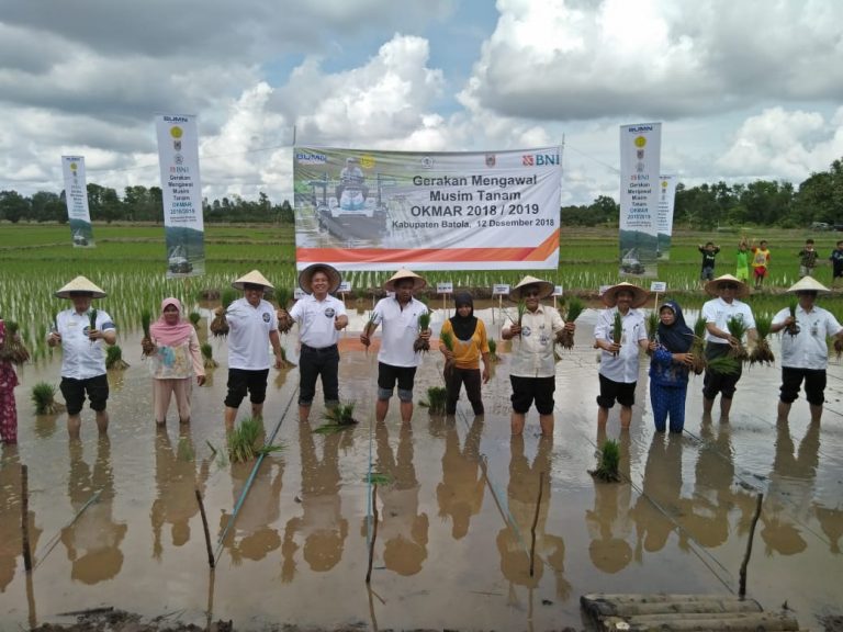 Kawal Musim Tanam 2018/2019, BNI & Kementan Libatkan 25.000 Petani Di Bumi Borneo