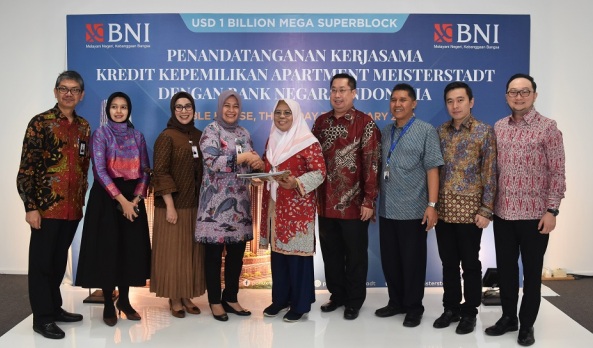 Pollux Properti Gandeng BNI untuk Pembiayaan KPA Meisterstadt Batam