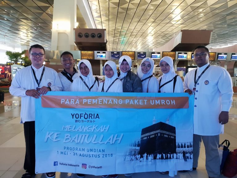 Yoforia Umumkan 5 Pemenang Program Melangkah Ke Baitullah