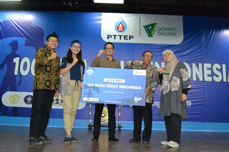 PTTEP dan Dompet Dhuafa Lahirkan 100 Duta Sehat Indonesia