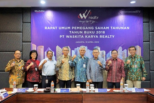 Waskita Realty Bukukan Laba Bersih Rp168,4 Miliar Sepanjang 2018