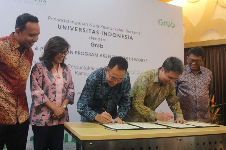 Kerjasama Grab dengan UI