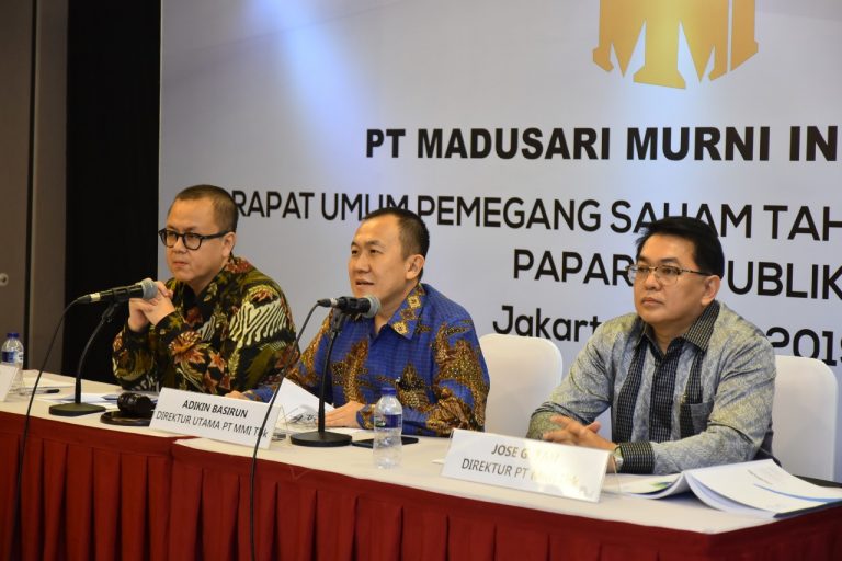 Madusari Murni Indah Bagikan Dividen Rp28,27 Miliar