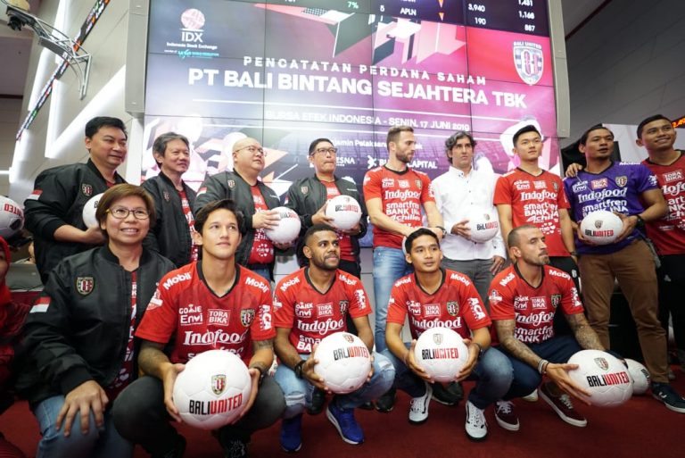Bali United Resmi Melantai di Bursa