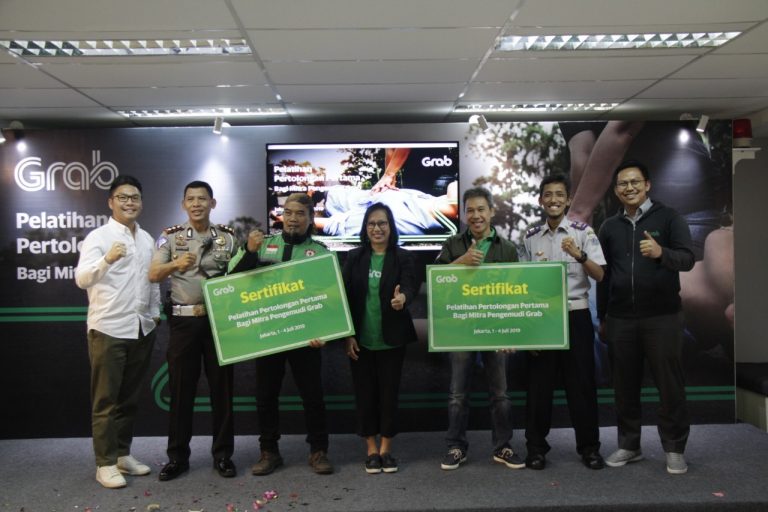 Driver Grab Antusias Ikuti Pelatihan Tanggap Darurat & P3K
