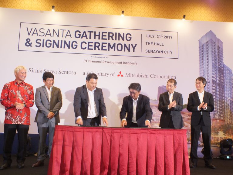 Vasanta Gandeng Mitsubishi Garap Kota Baru Bernuansa Jepang