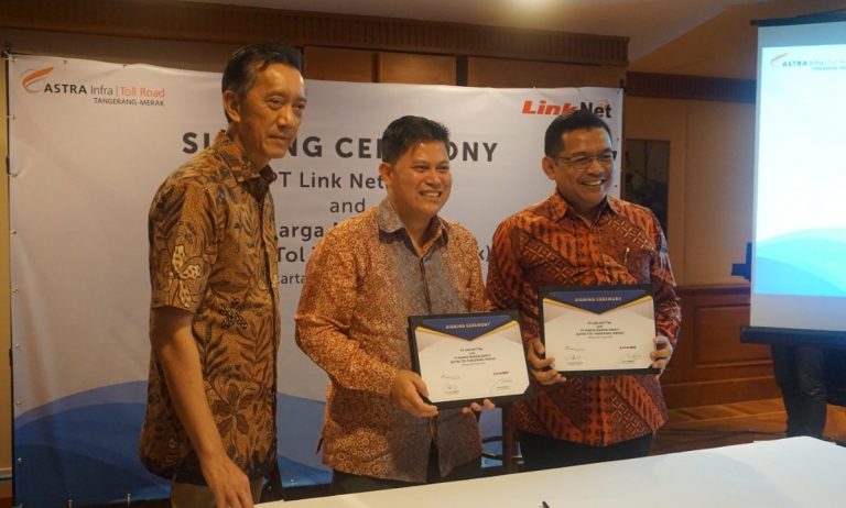 Sinergi PT Link Net Tbk dan PT Marga Mandalasakti Tingkatkan Layanan