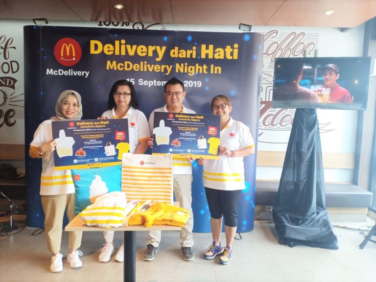 Manjakan Konsumen, McDonald’s Gelar Kampanye “McDelivery Night In”
