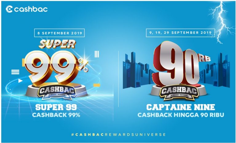 Cashbac Tawarkan Double Promo Menarik
