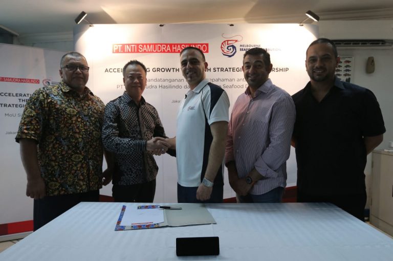 Inti Samudra Hasilindo & Melbourne Seafood Distribution Jalin Kemitraan Strategis