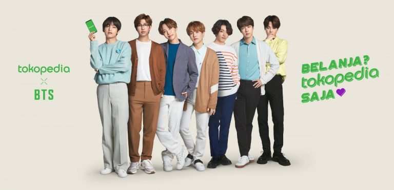 BTS Jadi Brand Ambassador Tokopedia