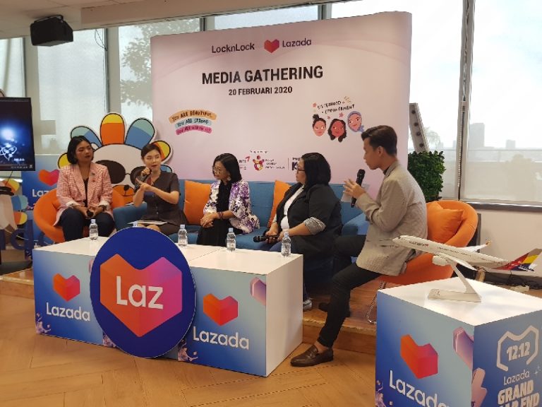 Lock&Lock dan Dinda Puspitasari Kampanyekan Sisterhood Empowerment di Lazada