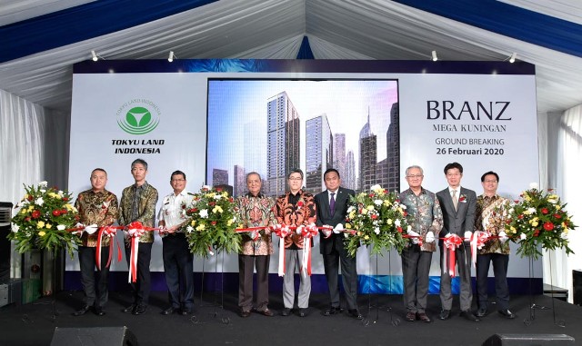 Tokyu Land Groundbreaking Proyek Branz Mega Kuningan