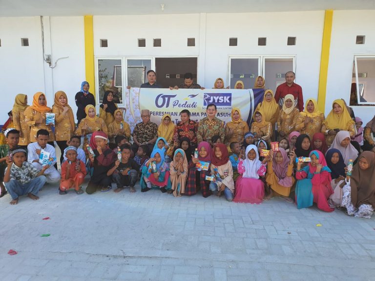 Yayasan Orang Tua Grup Peduli Resmikan Panti Asuhan