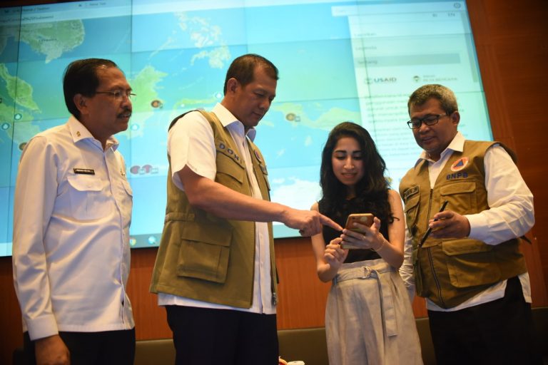 Yayasan Peta Bencana dan BNPB Luncurkan Petabencana.id