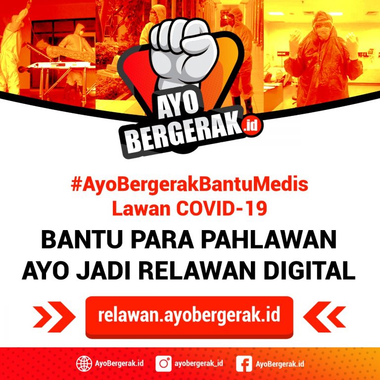 AyoBergerak.id Ajak Masyarakat Berkontribusi Hadapi Pandemi COVID-19