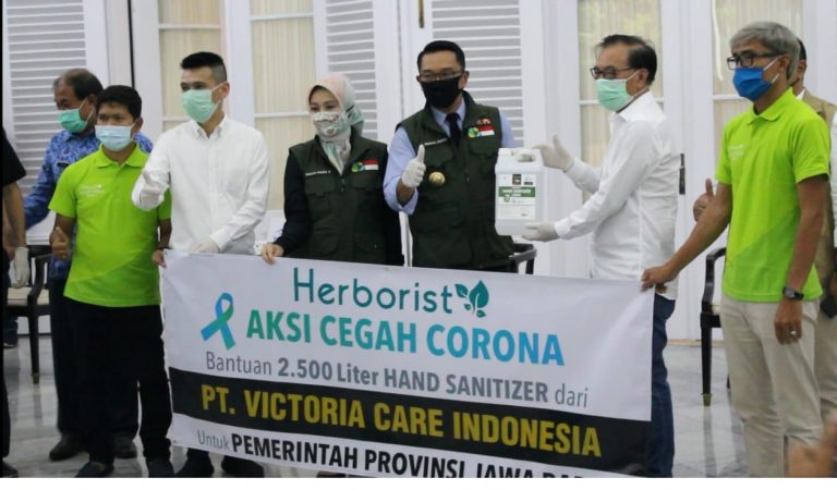 Herborist Aksi Cegah Corona Sambangi Jabar