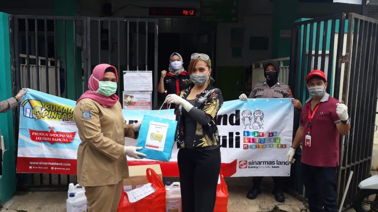 Rumah Pintar BSD City Sumbang Alkes ke Puskesmas Rujukan Penanganan Covid-19 di Tangsel