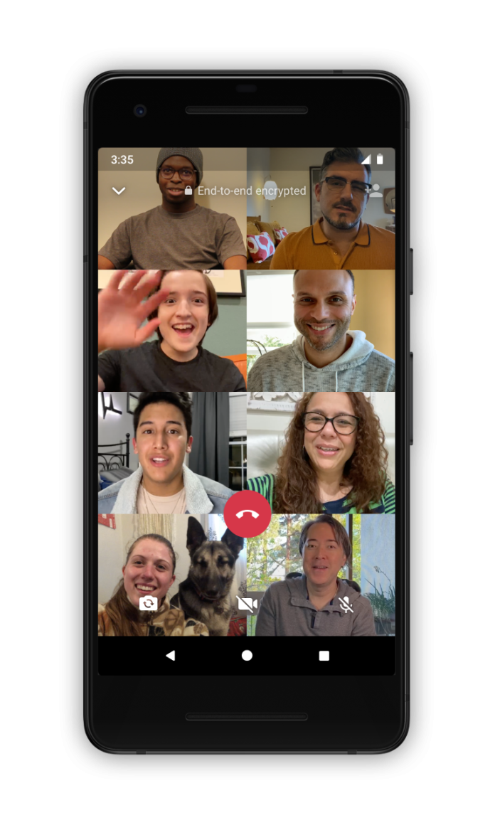 video call WhatsApp